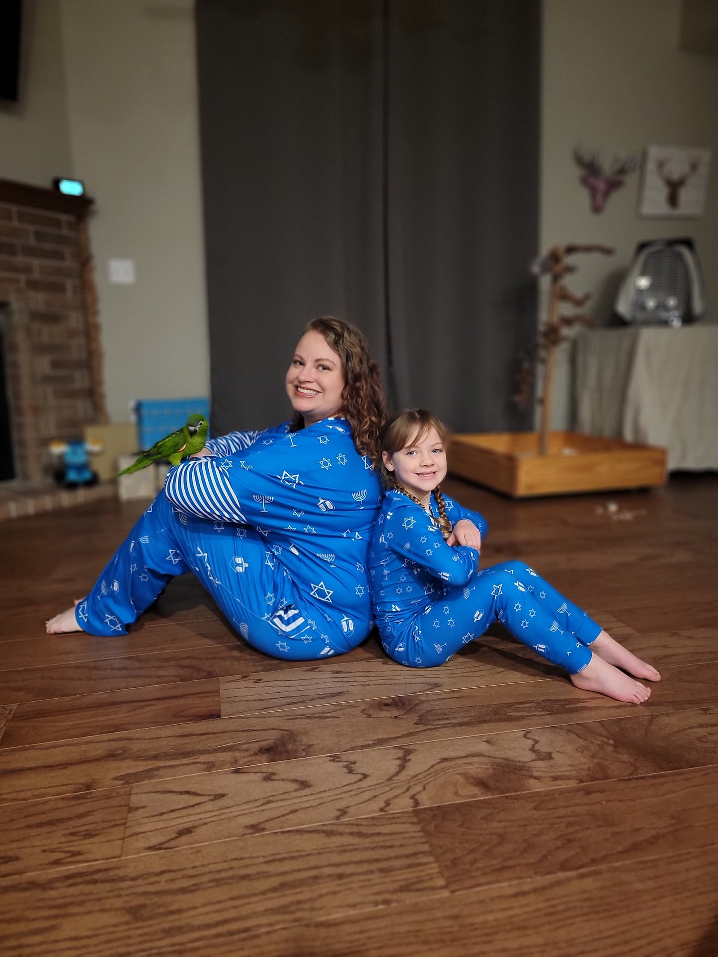 Lady's Pocket Style HANUKKAH Family-Matching PJs