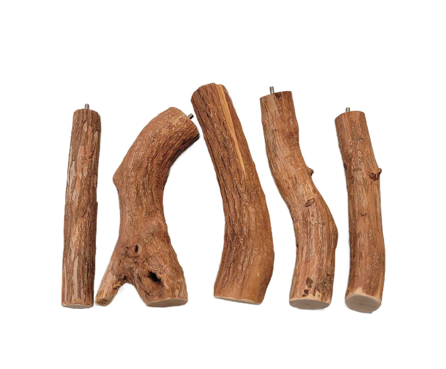 Natural Wood Parrot Perch Branch