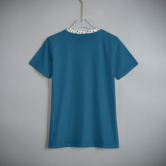 Kid's Dalmatian Teal Eco T-Shirt