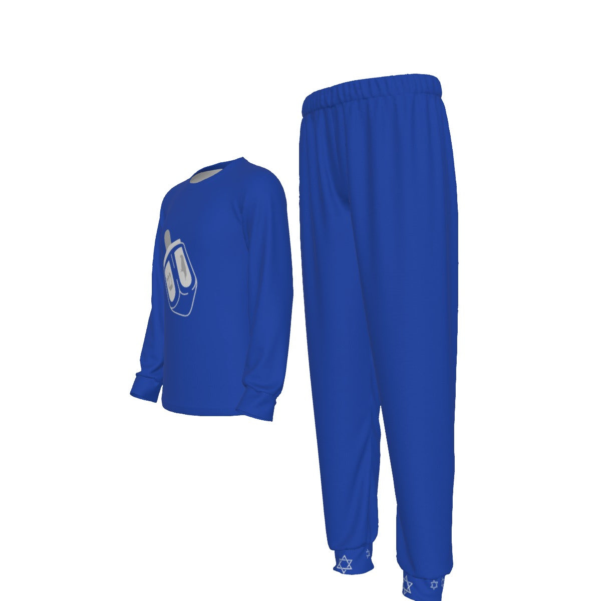 Kid's Cozy Style HANUKKAH - Dreidel Family-Matching PJs