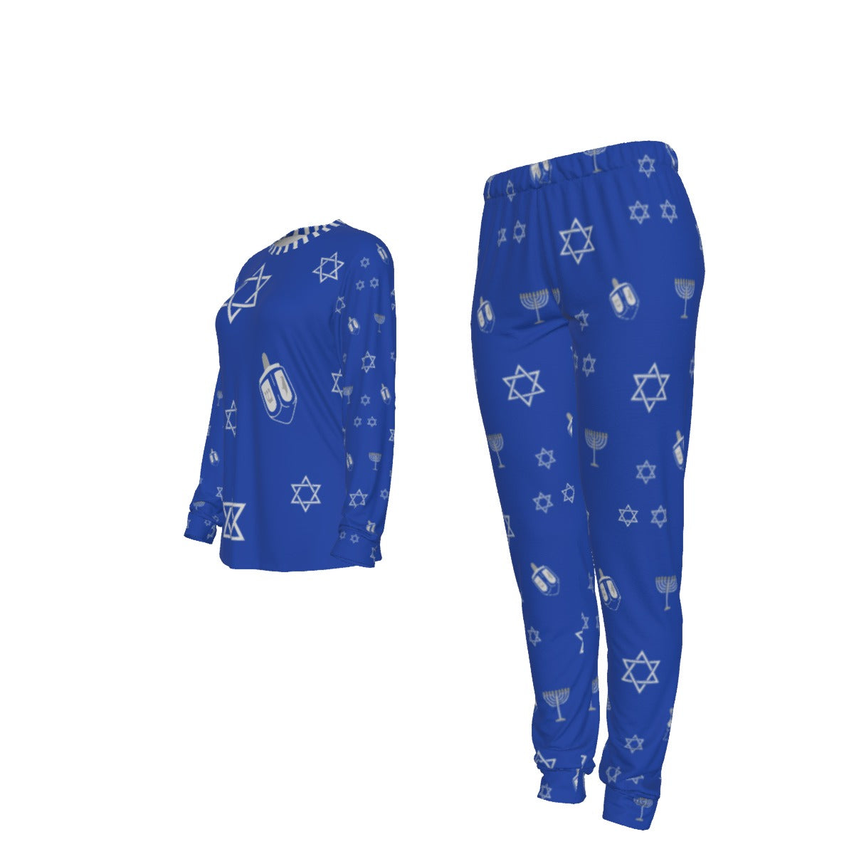 Lady's Cozy Style HANUKKAH Family-Matching PJs