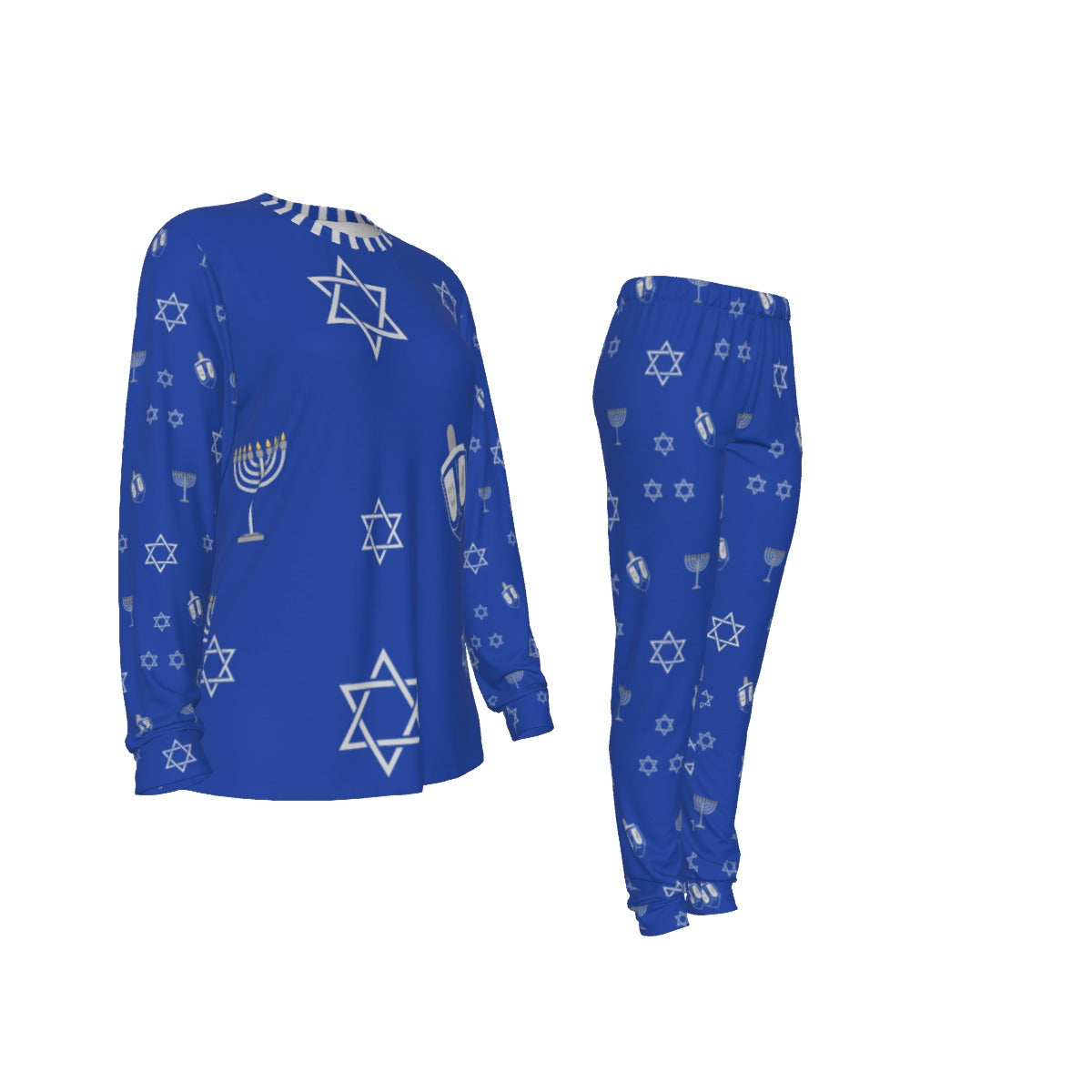 Lady's Cozy Style HANUKKAH Family-Matching PJs