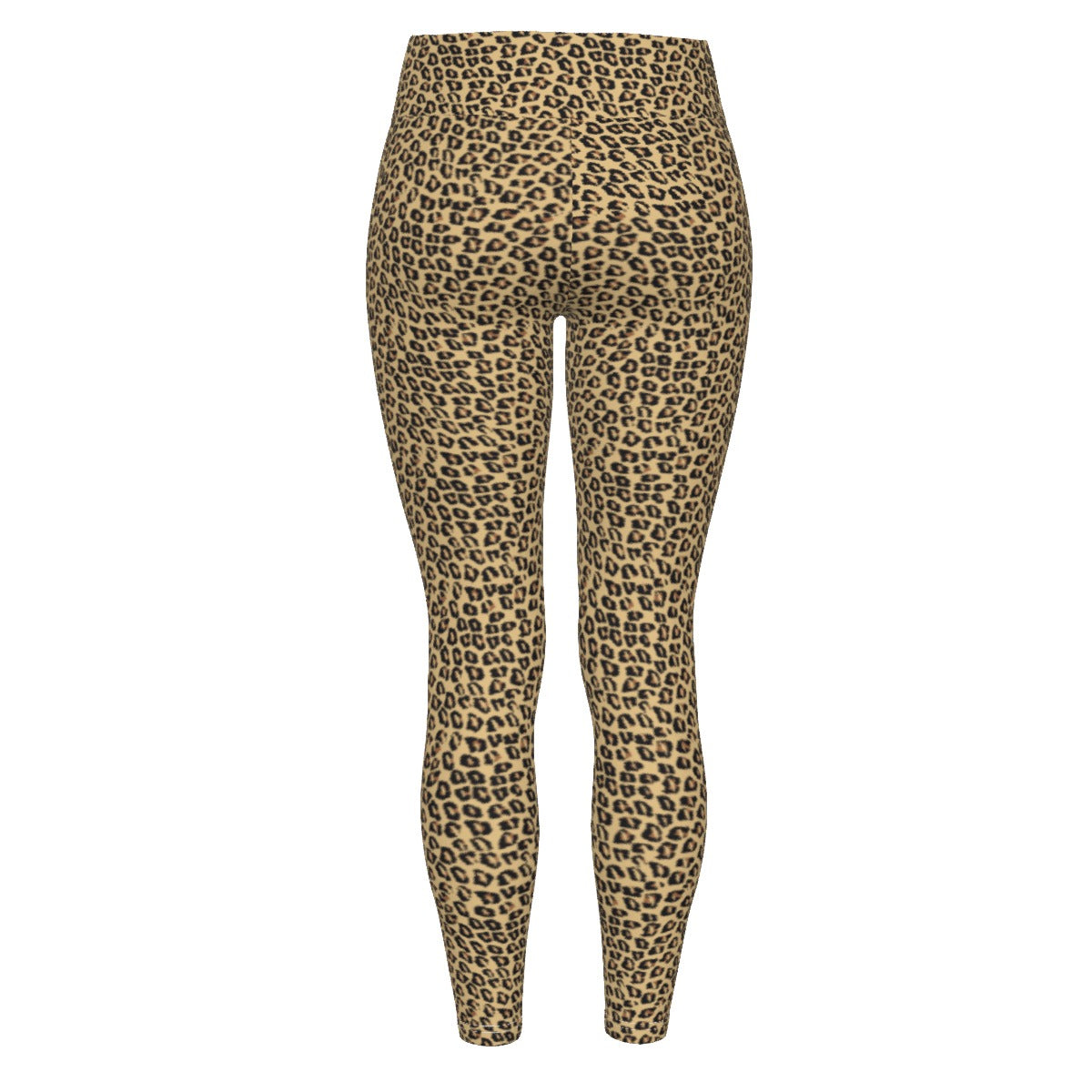 Parrot Inspired Leopard Print Girls Leggings