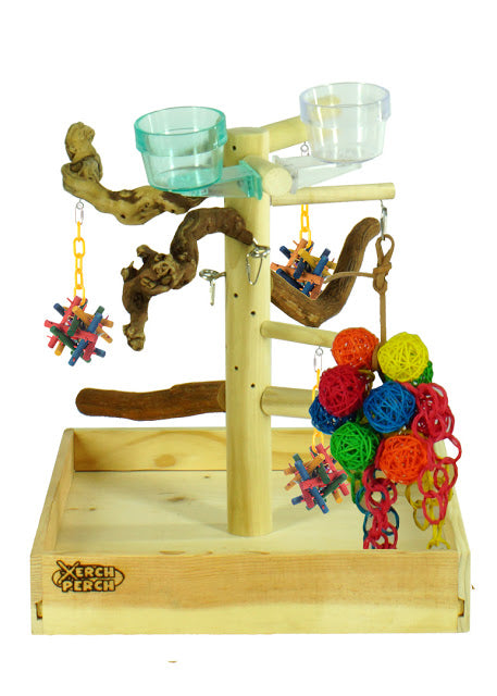 Natural Parrot Playstand 
