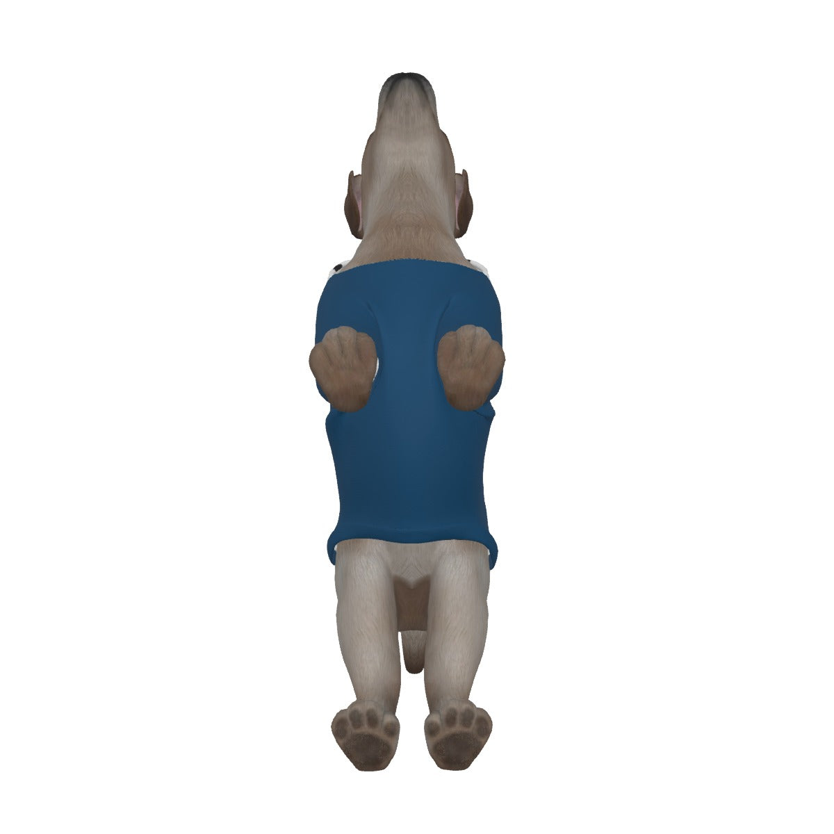 Dog's Dalmatian Teal Hoodie
