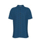 Men's Dalmatian Face Teal Collar Shirt