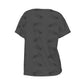 Lady's Grey Feather Swing Shirt with logo