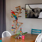 Custom Made Parrot Play Stand, Xerch Perch, The Parrot Mom, Bird Tree, Parrot Play Stand, Wood Tree Perch, Macaw Perch, Bird Tree Stand, Dragon Wood, Grape Wood