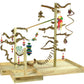 Custom Made Parrot Play Stand, Xerch Perch, The Parrot Mom, Bird Tree, Parrot Play Stand, Wood Tree Perch, Macaw Perch, Bird Tree Stand, Dragon Wood, Grape Wood