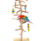 Natural Dragon Wood Parrot Tree Stand Perch, Xerch Perch, The Parrot Mom, Bird Tree, Parrot Play Stand, Wood Tree Perch, Macaw Perch, Bird Tree Stand, Bird T Stand, Modular Parrot Tree Stand, Dragon Wood,