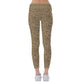 Lady's Parrot-Inspired Leopard Print Leggings