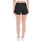 Lady's Hint of Parrot (Pirate Black) Running Shorts