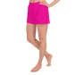 Lady's Hint of Parrot (Pink) Athletic Shorts